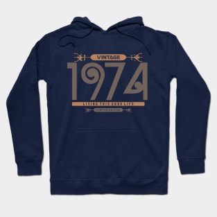 46th Birthday T-Shirt - Vintage 1974 Hoodie